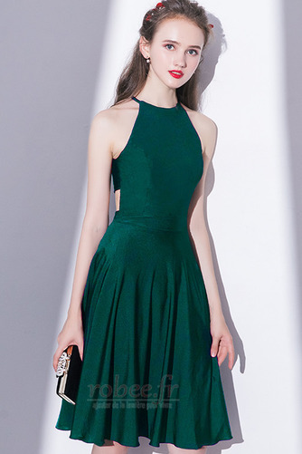 Robe de cocktail Elégant aligne Naturel taille Printemps Sans Manches - Page 4