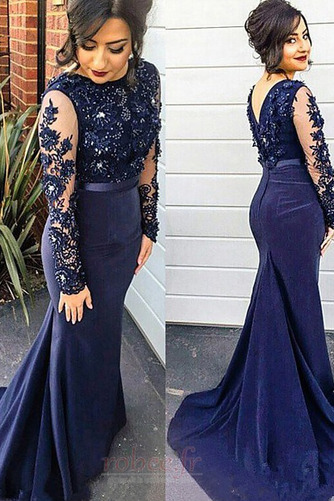 Robe de soirée Fermeture éclair Formelle Petit collier circulaire - Page 1