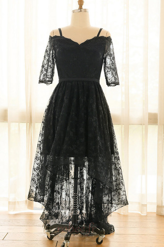 Robe de bal Dentelle Laçage Asymétrique Elégant Asymétrique Dentelle - Page 5