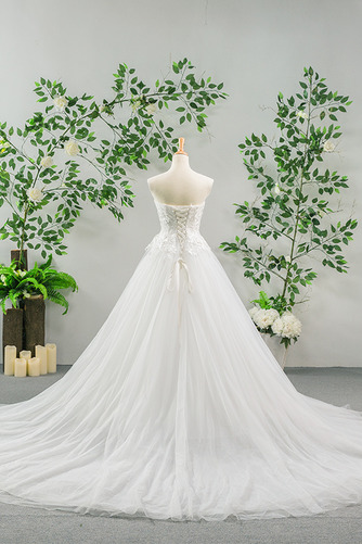 Robe de mariée Longue noble Décolleté Dans le Dos A-ligne Printemps - Page 3