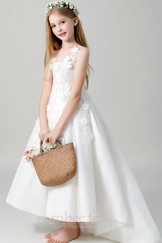 Robe de fille de fleur Automne Naturel taille Éternel A-ligne - Page 1