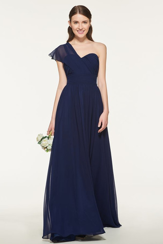 Robe de demoiselle d'honneur Mousseline A-ligne Naturel taille - Page 3