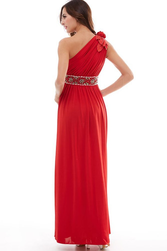Robe de bal semi-halter Elégant A-ligne Chiffon Ballon Longueur Cheville - Page 2