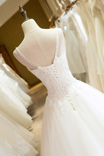 Robe de mariée Lacez vers le haut Perler Manquant Longue Salle des fêtes - Page 5