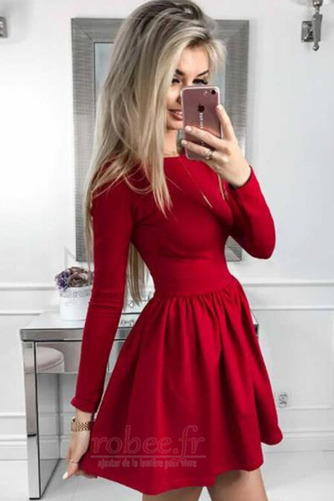 Robe de cocktail Haute Couvert A-ligne Manquant Printemps Naturel taille - Page 3