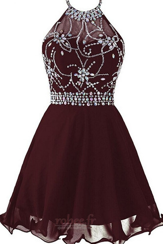 Robe de cocktail Courte Dos nu Petit collier circulaire Naturel taille - Page 7