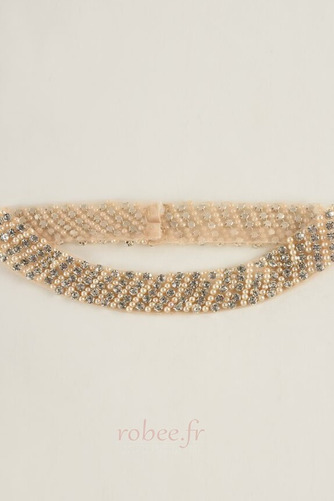 Robe de fille de fleur Orné de Nœud à Boucle Chapeau Longue Cérémonie - Page 8