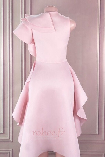 Robe de bal Haute Couvert Satin Sans Manches Ruchés Plongeants - Page 4