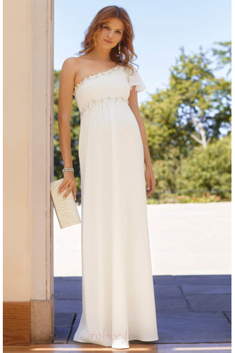 Robe de mariée Empire Drapé Longueur au sol Été Plage Elégant - Page 2