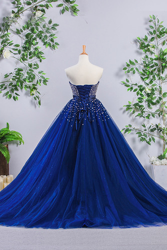 Robe de bal Sans courroies A-ligne Longueur de plancher Naturel taille - Page 2