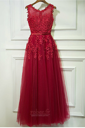 Robe de demoiselle d'honneur Fermeture à glissière Dentelle À la masse - Page 6