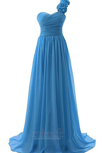 Robe de soirée Longueur de plancher A-ligne Elégant Laçage Sans Manches - Page 13