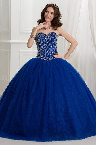 Robe de bal col coeur net Avec la veste Ample & Ornée Cérémonial - Page 4