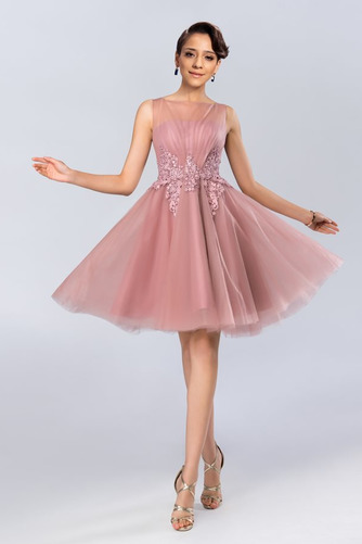 Robe de cocktail Décalcomanie Automne Ballon A-ligne Luxueux - Page 5
