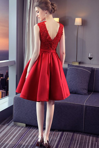 Robe de cocktail Dentelle Broderie Elégant Fête Mi-longues Couvert de Dentelle - Page 2