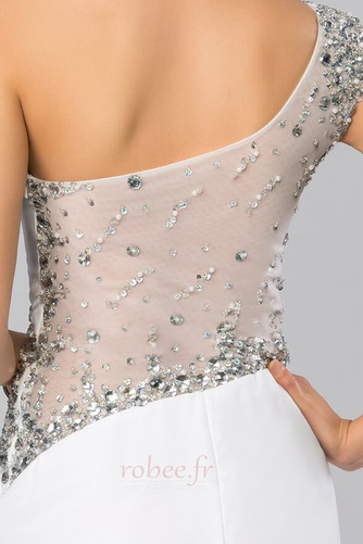 Robe de cocktail Une épaule Sans Manches Près du corps Perlé - Page 6