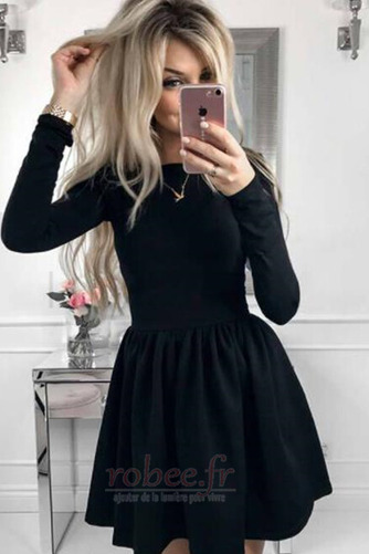 Robe de cocktail Haute Couvert A-ligne Manquant Printemps Naturel taille - Page 4