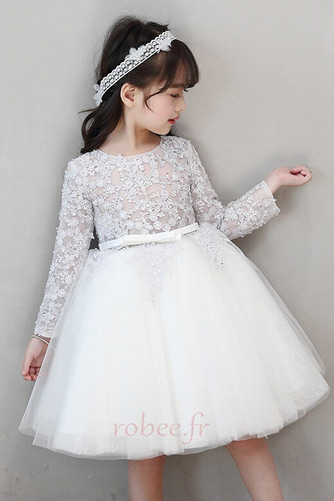 Robe de fille de fleur Petit collier circulaire Fermeture à glissière - Page 2