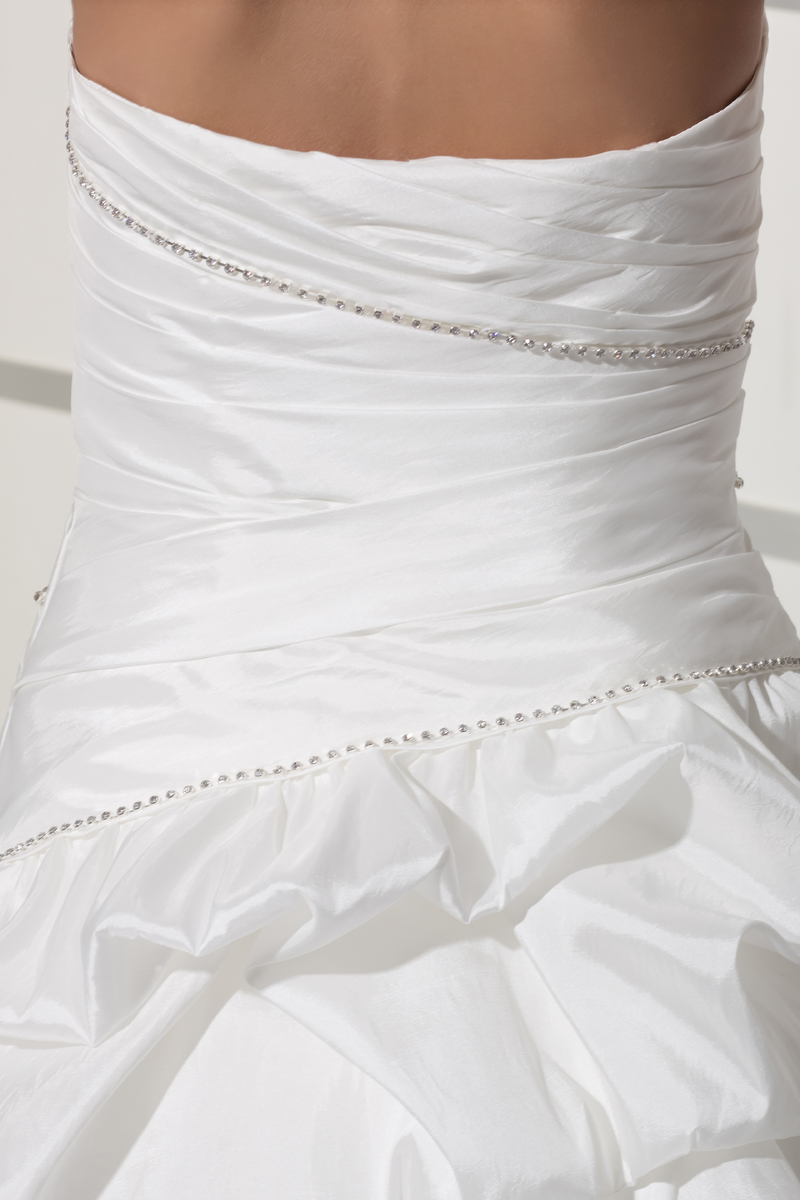 Robe de mariée Sans courroies Perle Sans Manches Luxueux mini 6