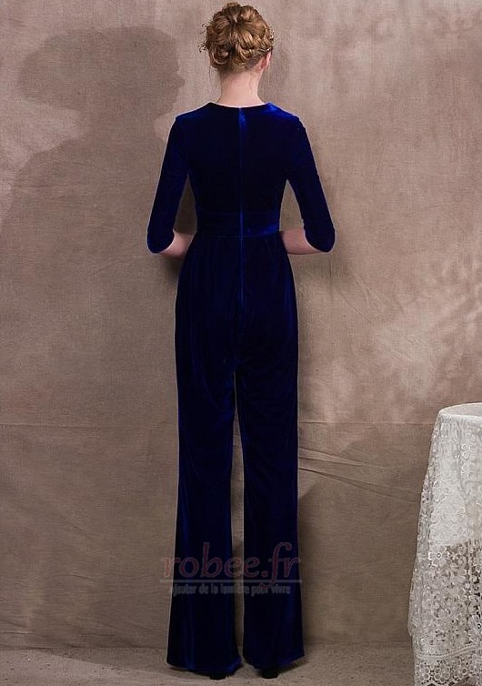 Robe de soirée fin 3/4 Manche Elégant Poches Un Costume Naturel taille 2 Robe de soirée fin 3/4 Manche Elégant Poches Un Costume Naturel taille 2