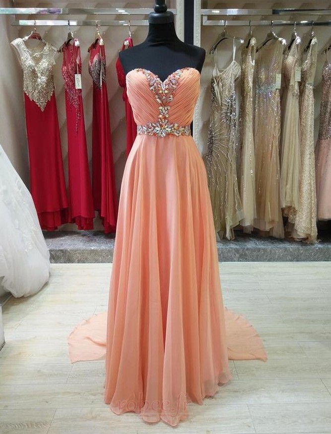 Robe de soirée Ruché Mousseline Fourreau plissé Sans Manches 3 Robe de soirée Ruché Mousseline Fourreau plissé Sans Manches 3