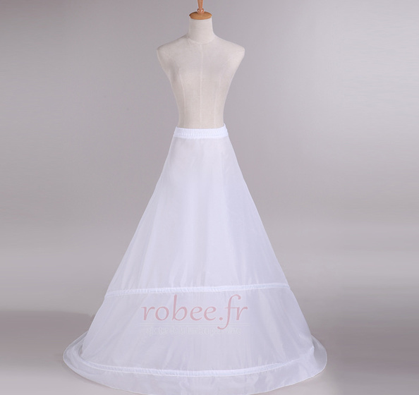 Petticoat de mariage À la mode Ajustable Taille Taffetas en polyester 2