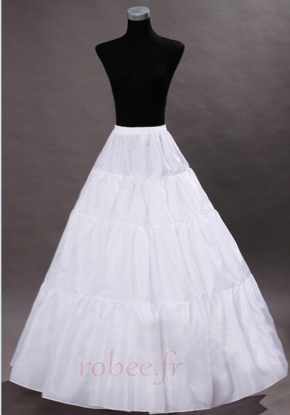 Petticoat de mariage Sans cadre Ancien Robe de mariée Longue 1