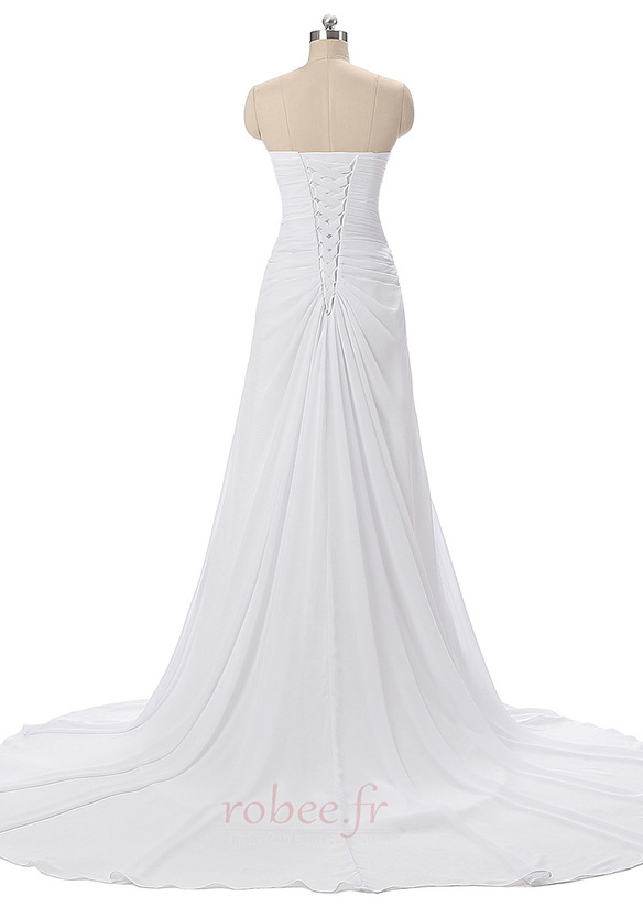 Robe de mariée Sommaire Jardin Longue Naturel taille Col en Cœur 2 Robe de mariée Sommaire Jardin Longue Naturel taille Col en Cœur 2