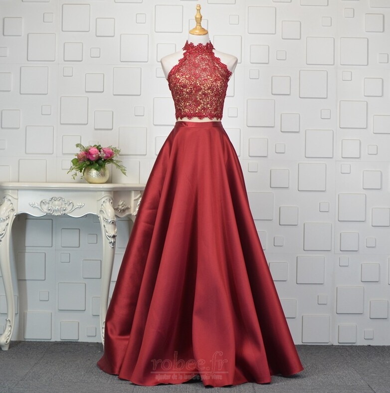 Robe de bal Classique Automne Décolleté Dans le Dos Drapé A-ligne 5 Robe de bal Classique Automne Décolleté Dans le Dos Drapé A-ligne 5