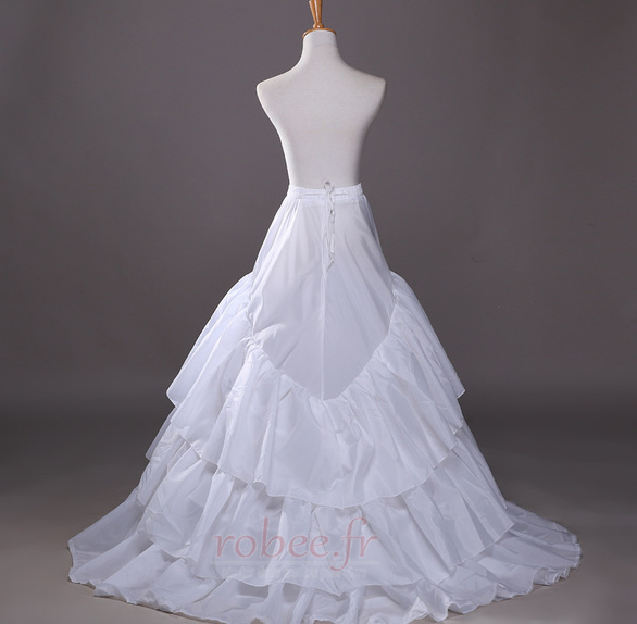 Petticoat de mariage Flouncing À la mode Trailing Robe de mariée 2