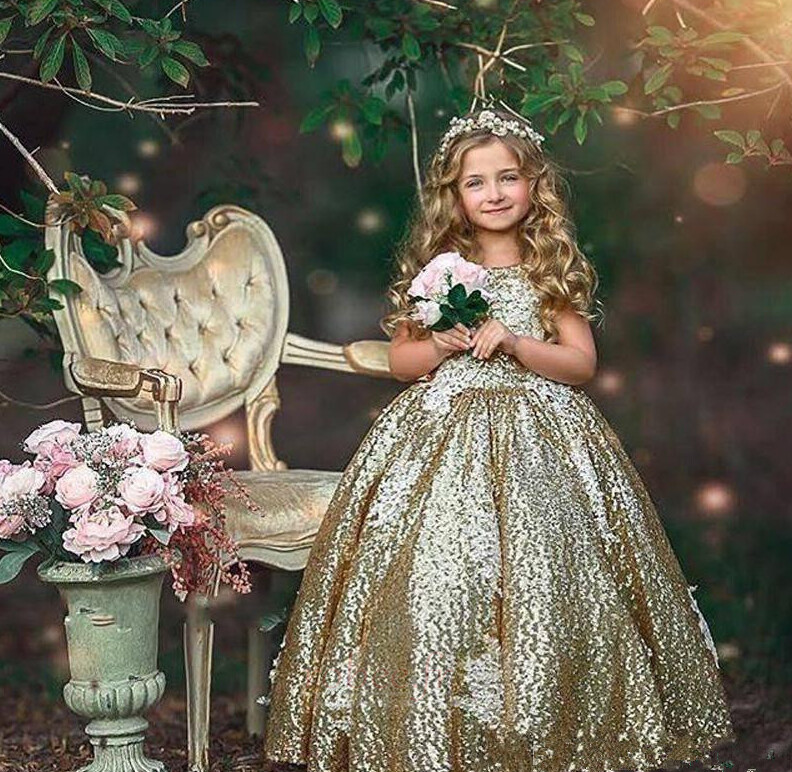 Robe de fille de fleur Formelle Dos nu A-ligne Automne Petit collier circulaire 1 Robe de fille de fleur Formelle Dos nu A-ligne Automne Petit collier circulaire 1