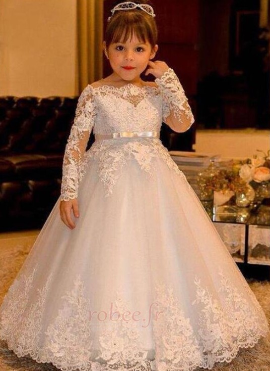 Robes de fille de fleur Princesse