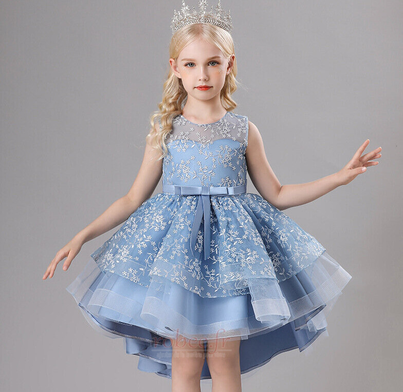 Robe de fille de fleur aligne gossamer Médium Fermeture à glissière 8 Robe de fille de fleur aligne gossamer Médium Fermeture à glissière 8